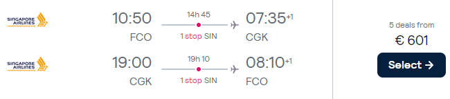 voli low cost per l'indonesia