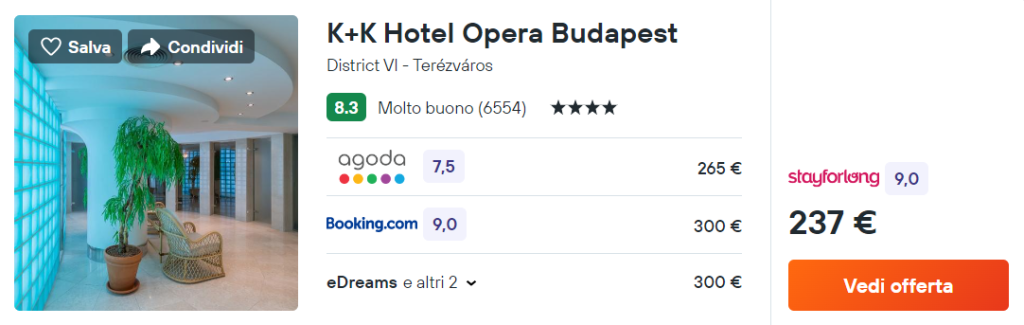 K+K Hotel Opera Budapest