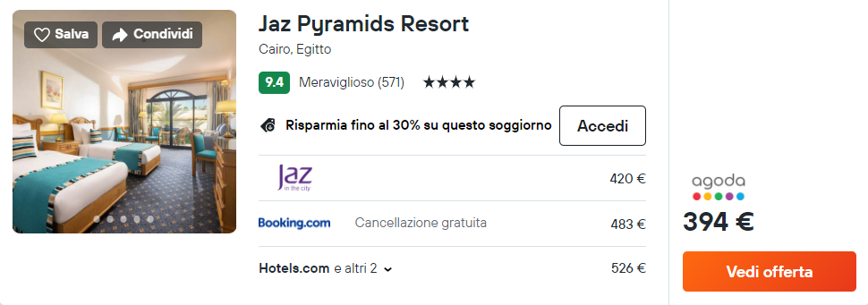 Jaz Pyramids Resort