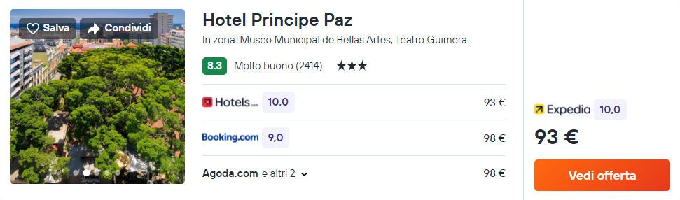 Hotel Principe Paz