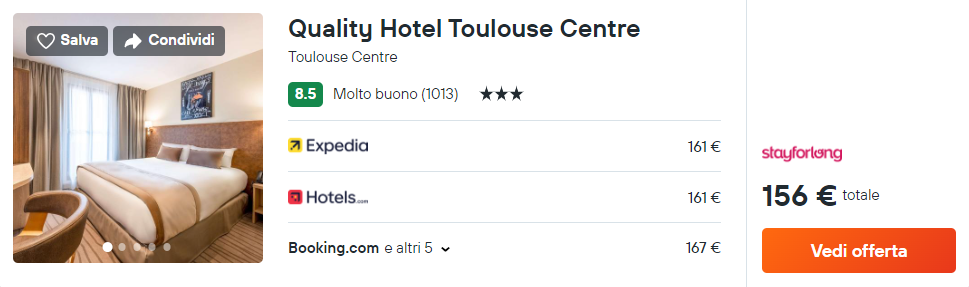 Quality Hotel Toulouse Centre