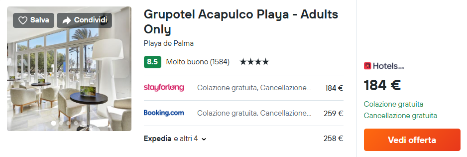 Grupotel Acapulco Playa - Adults Only