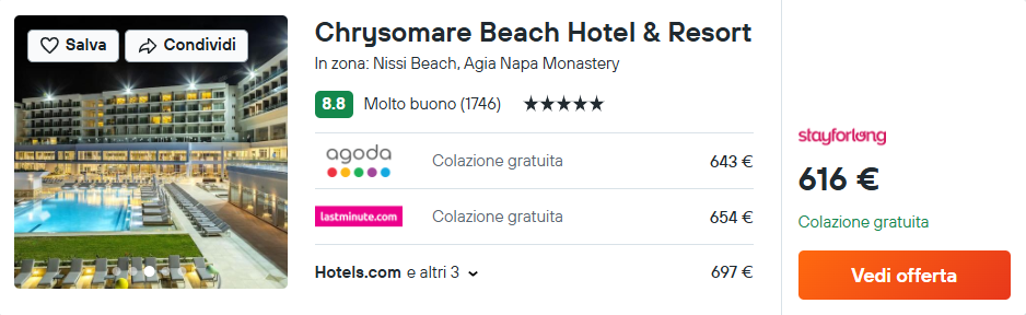Chrysomare Beach Hotel & Resort