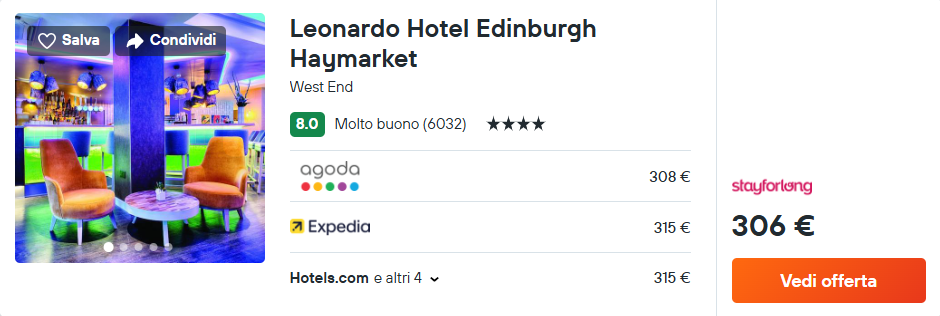 Leonardo Hotel Edinburgh Haymarket