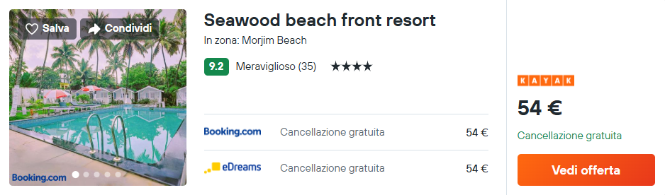 Seawood beach front resort