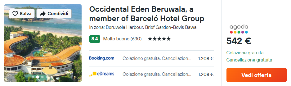 Occidental Eden Beruwala, a member of Barceló Hotel Group