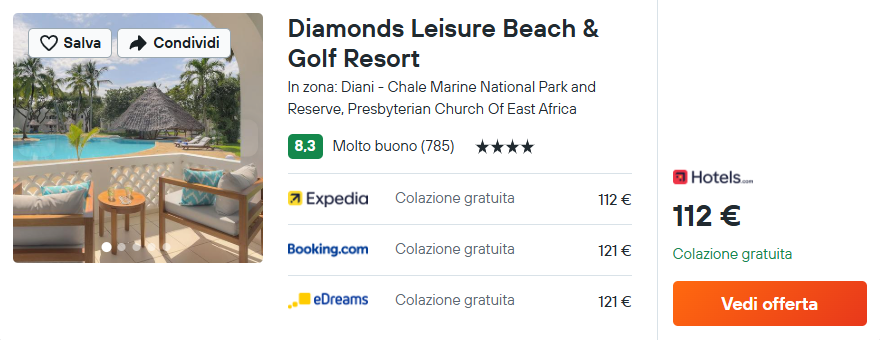 Diamonds Leisure Beach & Golf Resort