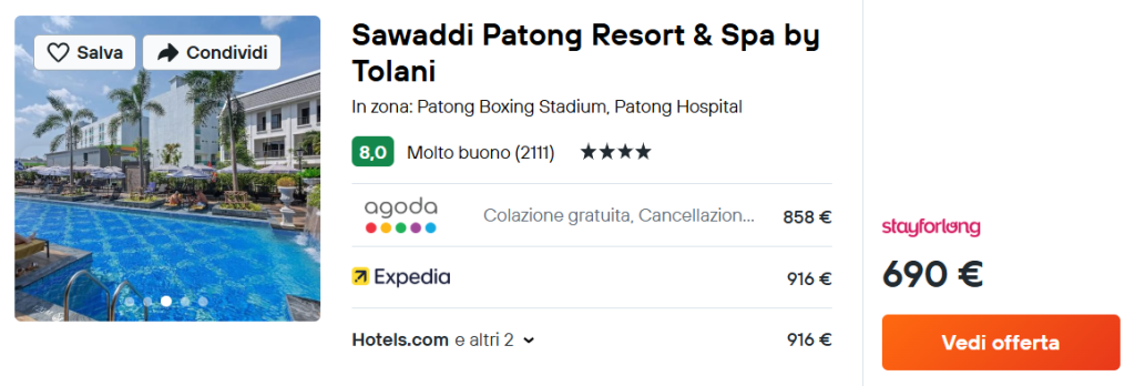 Sawaddi Patong Resort & Spa by Tolani