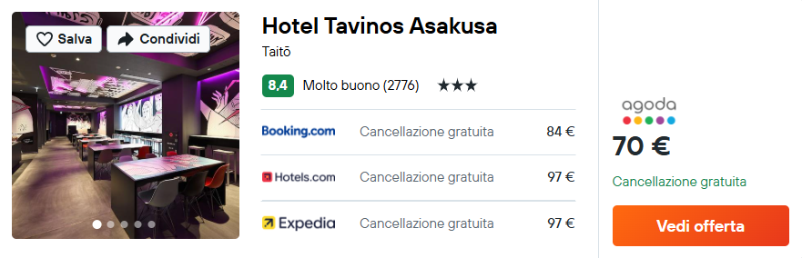 Hotel Tavinos Asakusa