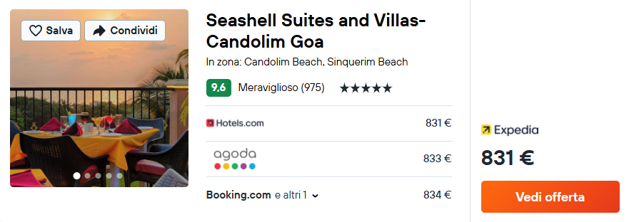 Seashell Suites and Villas- Candolim Goa