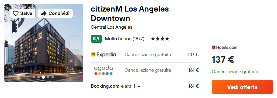 citizenM Los Angeles Downtown