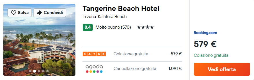 Tangerine Beach Hotel