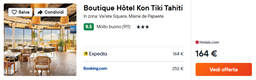Boutique Hôtel Kon Tiki Tahiti